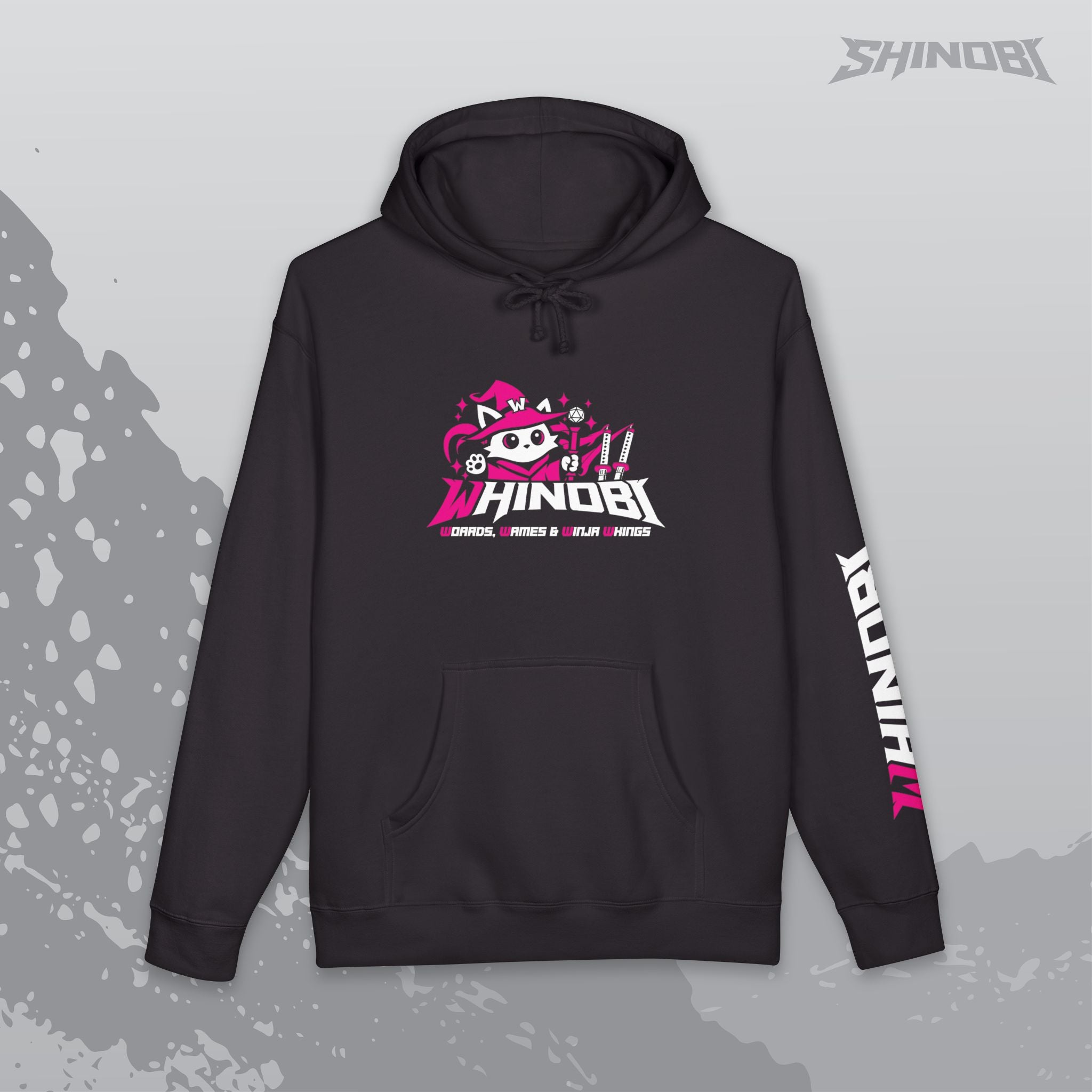 WHINOBI - JIBBRRIX: Whe Whaotic Wanguage Wame Hoodie