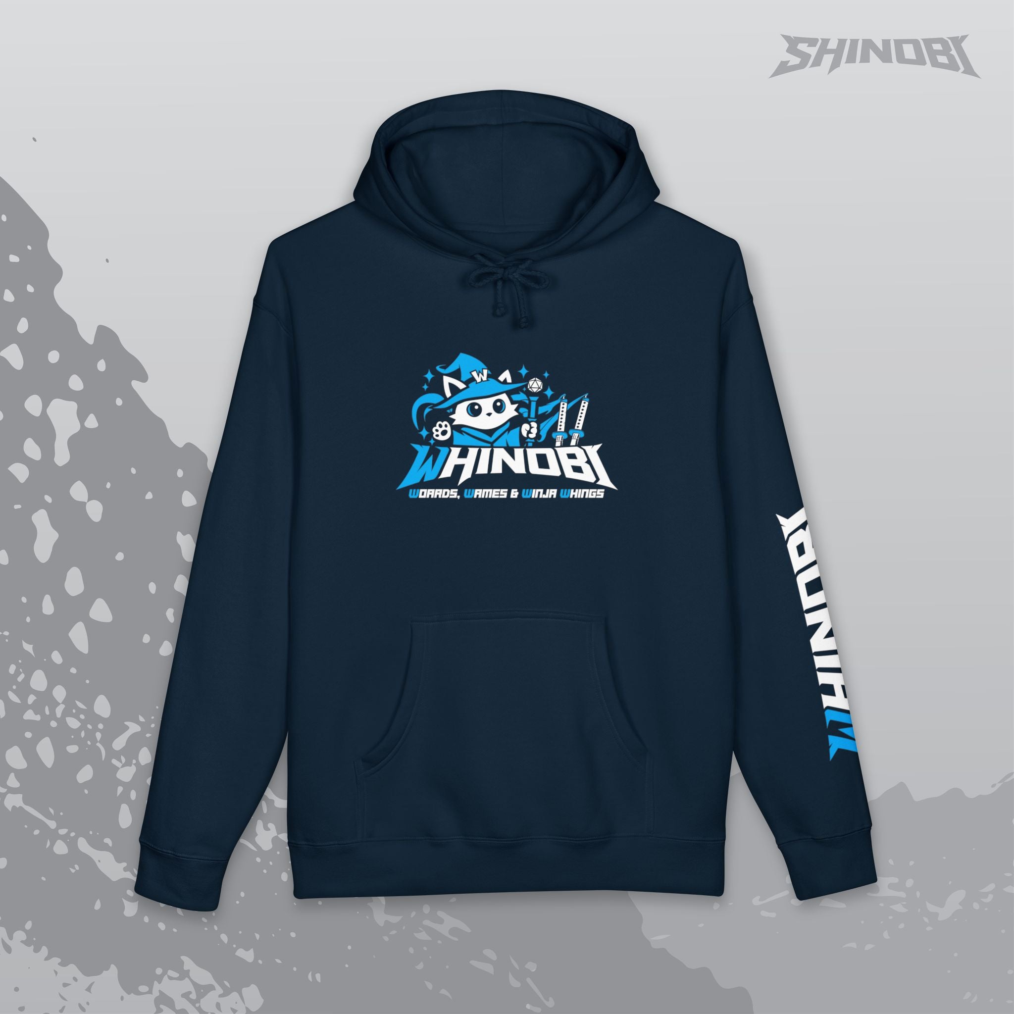 WHINOBI - JIBBRRIX: Whe Whaotic Wanguage Wame Hoodie