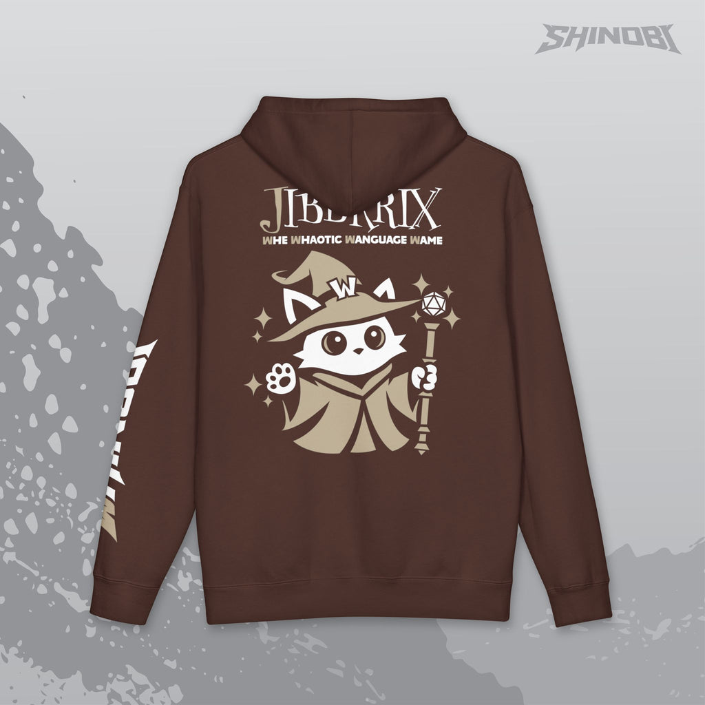 WHINOBI - JIBBRRIX: Whe Whaotic Wanguage Wame Hoodie