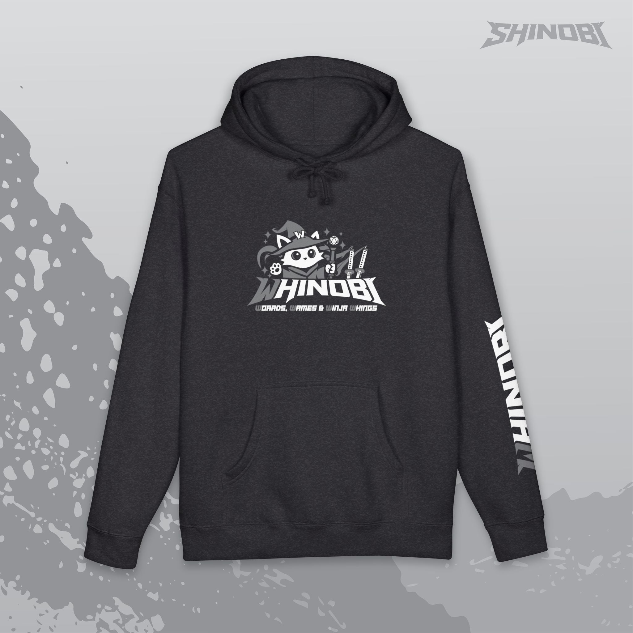 WHINOBI - JIBBRRIX: Whe Whaotic Wanguage Wame Hoodie