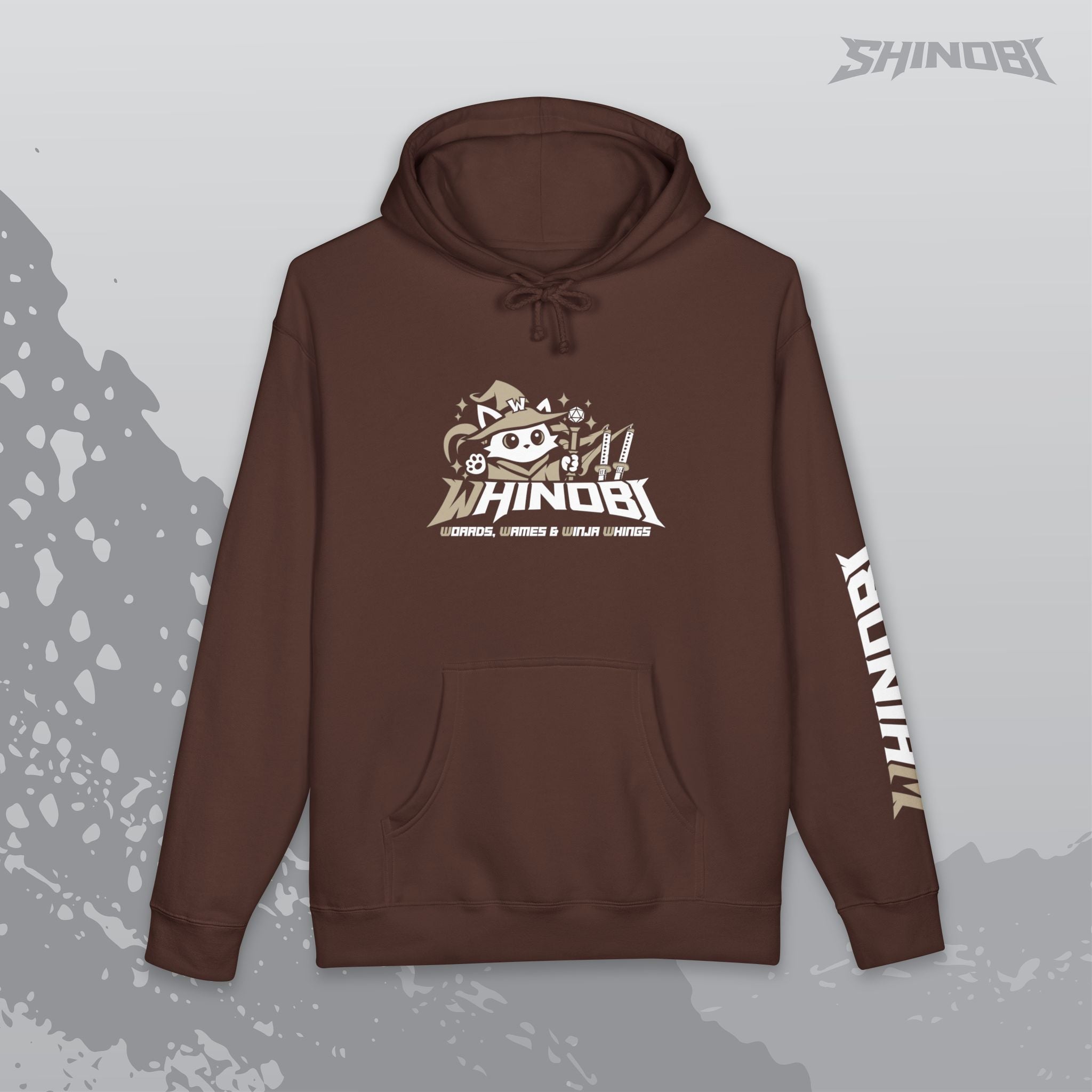 WHINOBI - JIBBRRIX: Whe Whaotic Wanguage Wame Hoodie