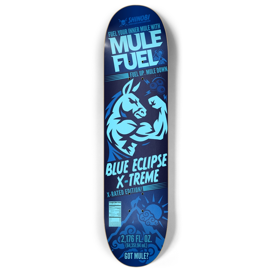MULE FUEL: BLUE ECLIPSE X-TREME - 8 Inch