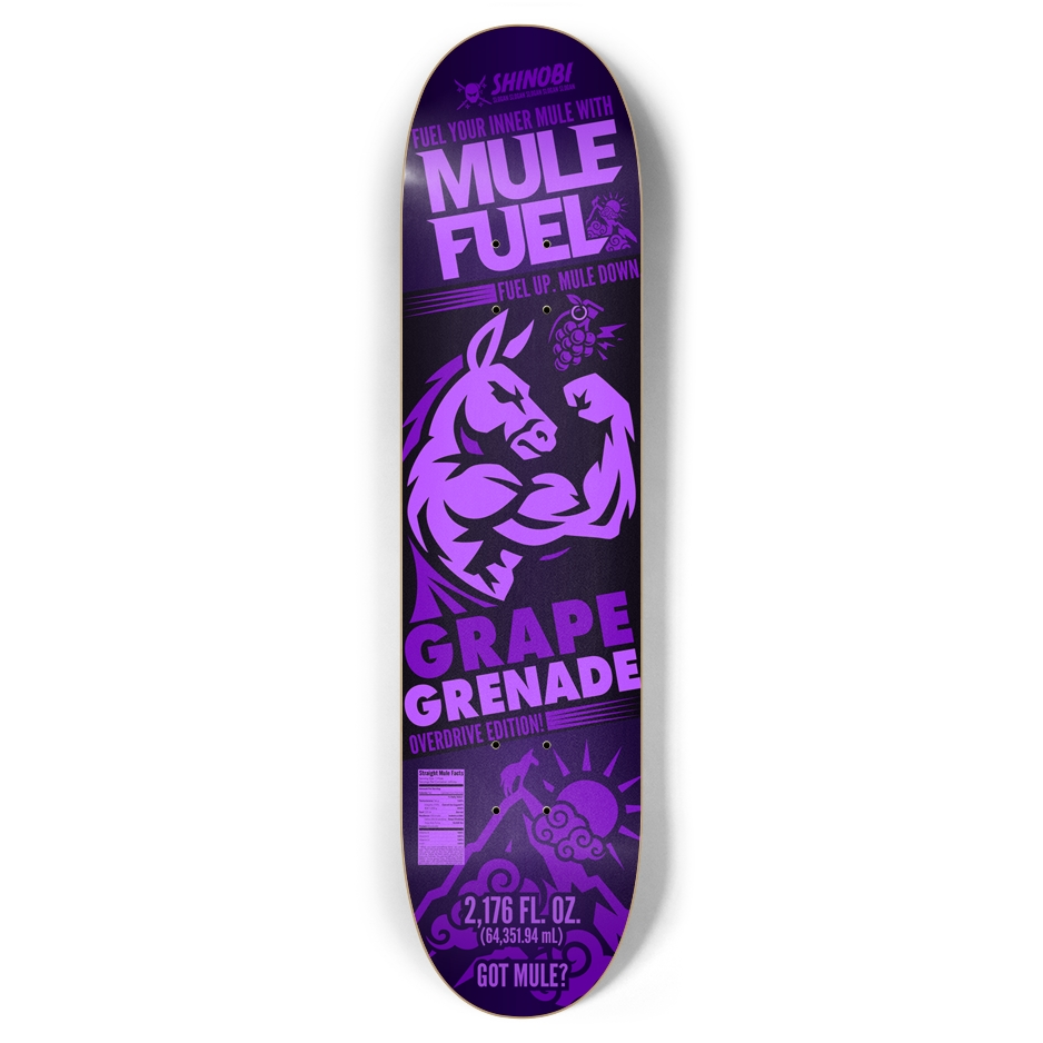 MULE FUEL: GRAPE GRENADE - 7.87 Inch